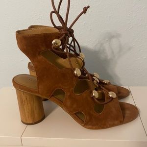 Rebecca Minkoff lace up heels